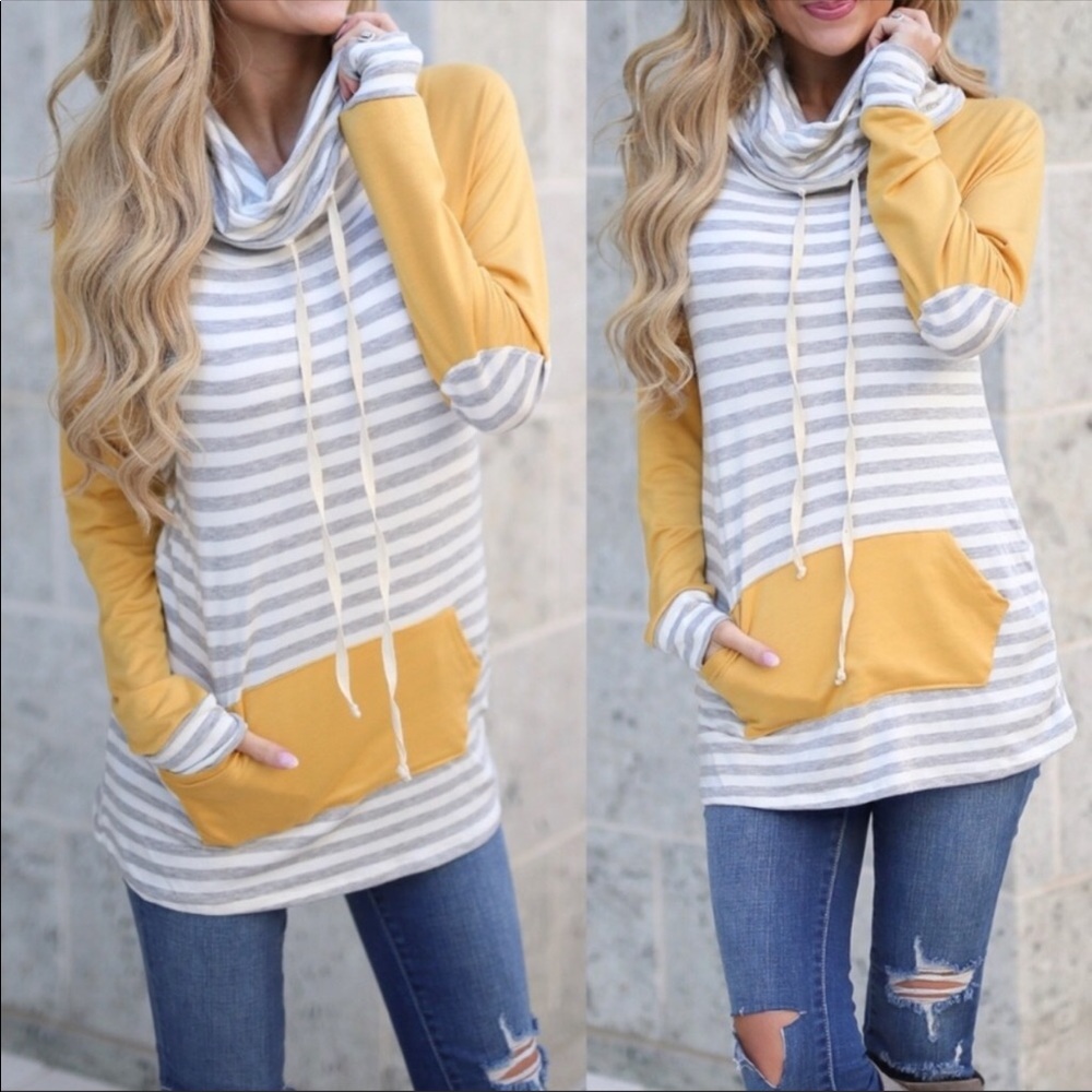 P.S. Kate Cowl Neck Top